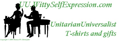 Unitarian T-shirts, UU apparel and Unitarian gifts shop logo
